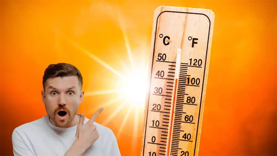 Se esperan temperaturas máximas entre 40 y 45 grados Celsius. FOTO: Luz Noticias.