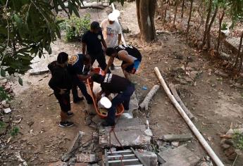 Dos mujeres resultan heridas tras colapsar una escalera en El Castillo, Mazatlán