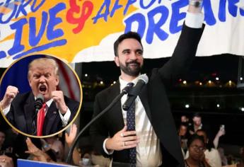 Trump arremete contra candidato a alcalde de Nueva York por admirar a Claudia Sheinbaum