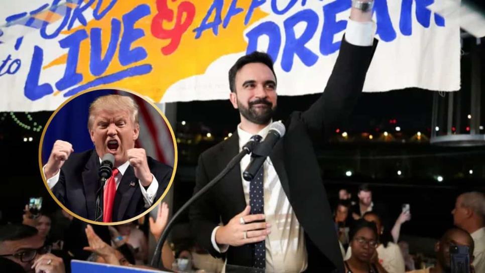 Trump arremete contra candidato a alcalde de Nueva York por admirar a Claudia Sheinbaum Trump arremete contra candidato a alcalde de Nueva York por admirar a Claudia Sheinbaum