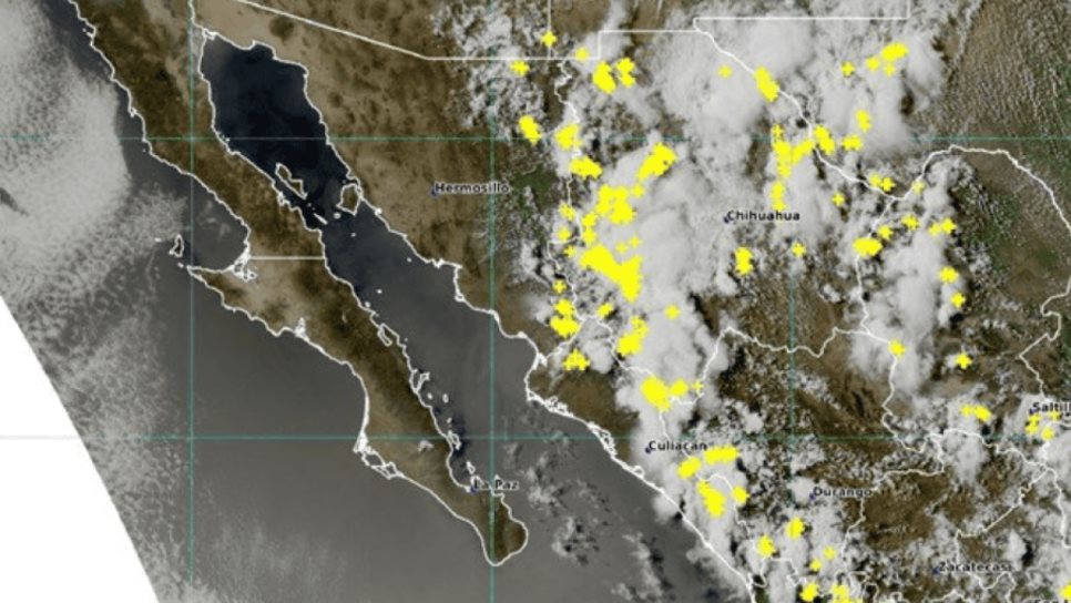 Se esperan lluvias muy fuertes en Sonora, Durango y Sinaloa Se esperan lluvias muy fuertes en Sonora, Durango y Sinaloa