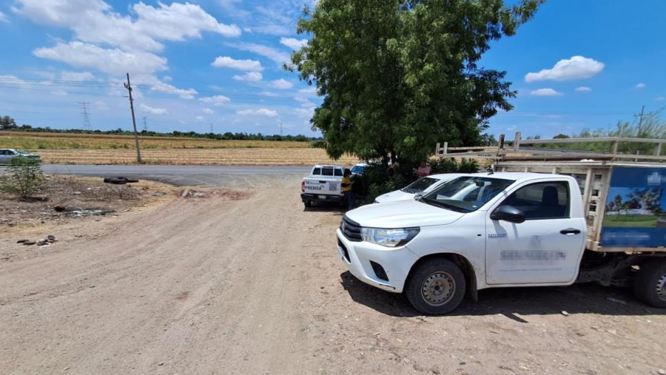 Hallan a un hombre ejecutado y esposado en un camino de terracería de San Pedro, Navolato Hallan a un hombre ejecutado y esposado en un camino de terracería de San Pedro, Navolato