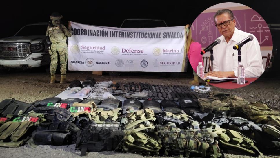Gobierno de Sinaloa sin confirmar la presencia del Cártel Jalisco Nueva Generación en la entidad