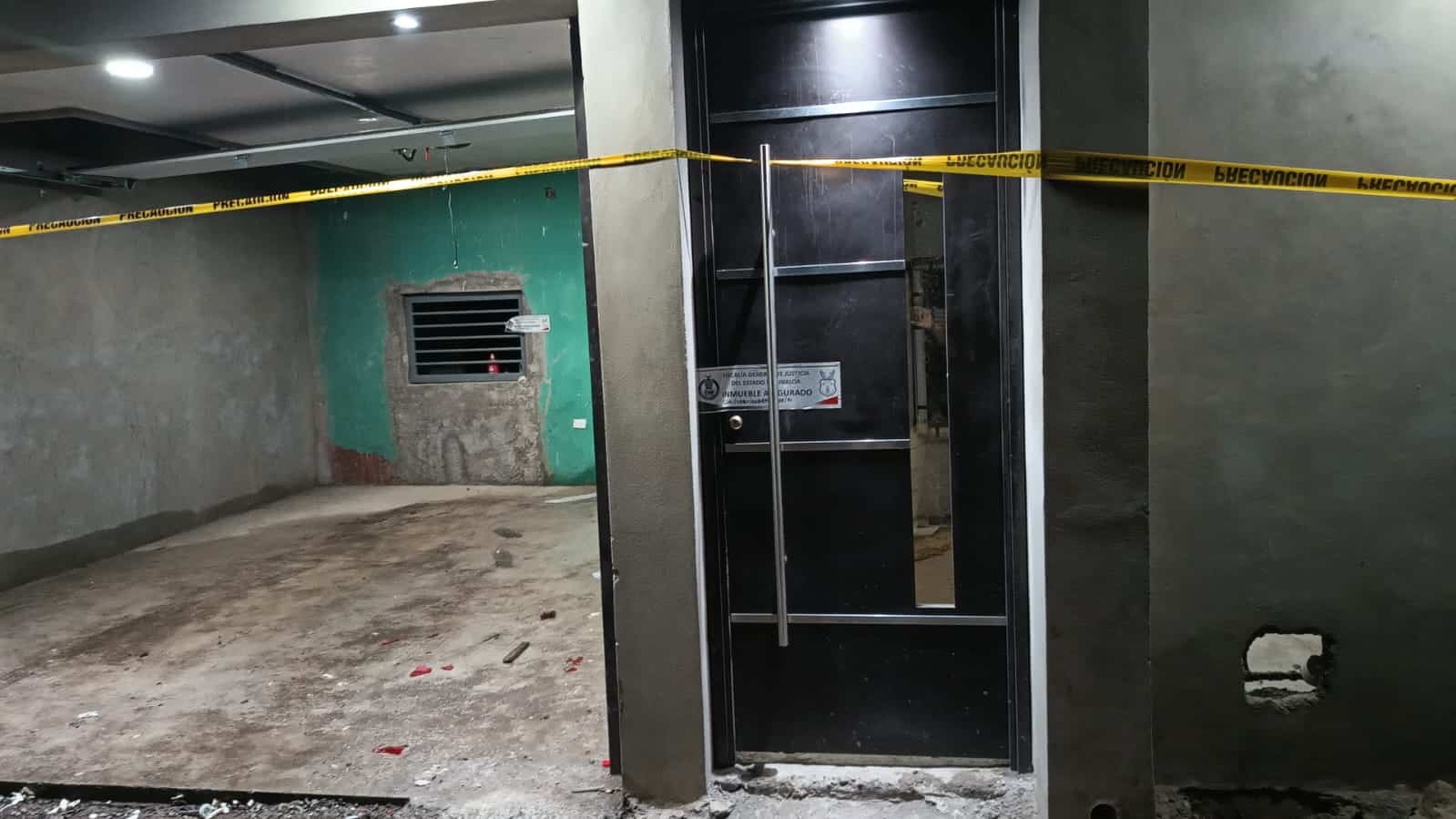 Los inmuebles fueron asegurados por las autoridades previo al cateo. (FOTO: Ángel Beltrán).
