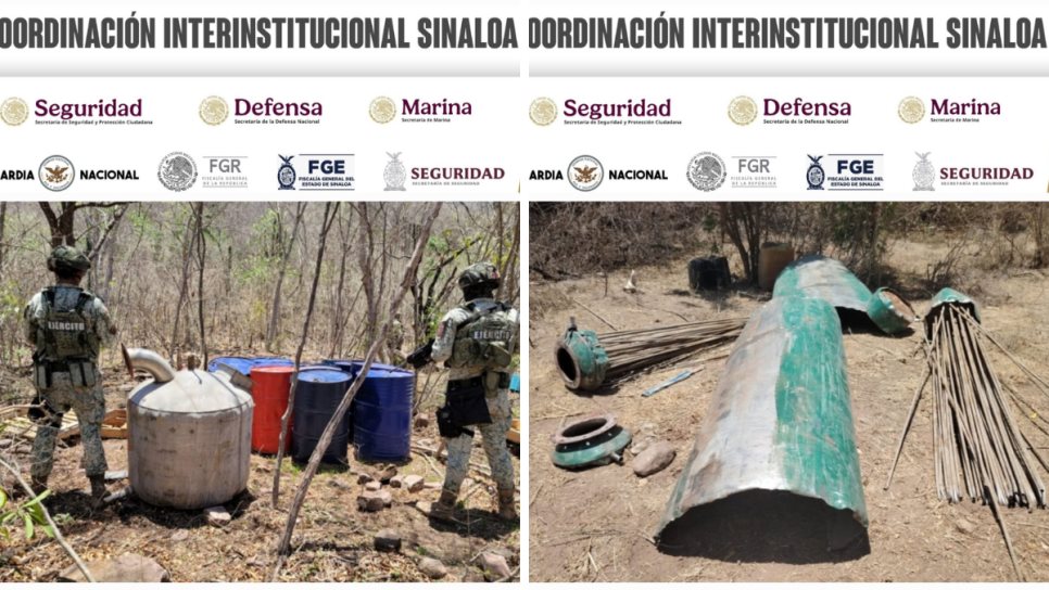 En Culiacán y Cosalá aseguran 3 áreas de sustancias químicas y un laboratorio inactivo En Culiacán y Cosalá aseguran 3 áreas de sustancias químicas y un laboratorio inactivo