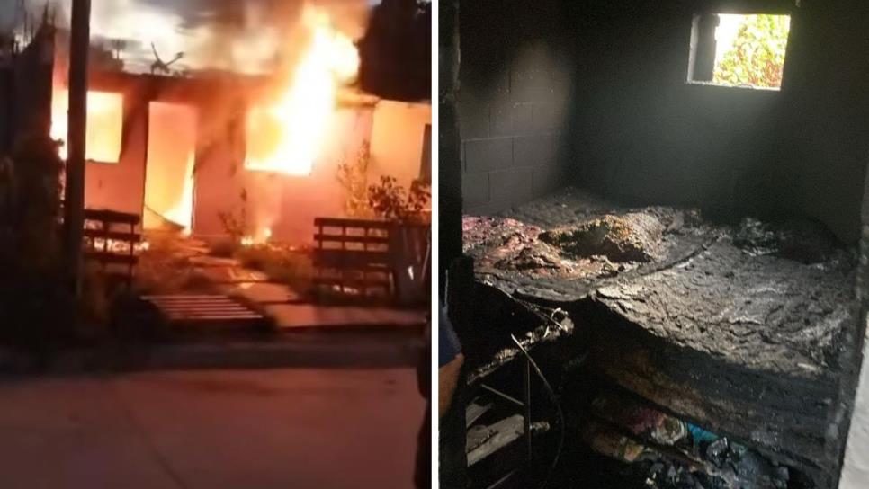 Joven trabajadora de la maquila y su hijo se quedan sin nada tras incendiarse su casa en Los Mochis Joven trabajadora de la maquila y su hijo se quedan sin nada tras incendiarse su casa en Los Mochis