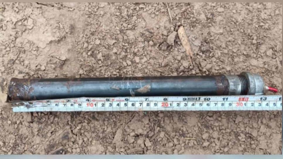 Aseguran un explosivo en la colonia Los Ángeles de Culiacán Aseguran un explosivo en la colonia Los Ángeles de Culiacán