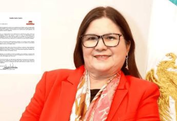 Se baja Imelda Castro de la contienda por la presidencia del Senado
