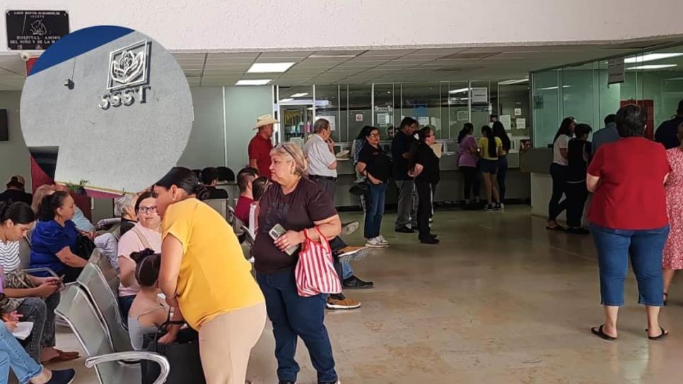 Colapsa atención en el ISSSTE Los Mochis: largas filas y sin medicinas Colapsa atención en el ISSSTE Los Mochis: largas filas y sin medicinas