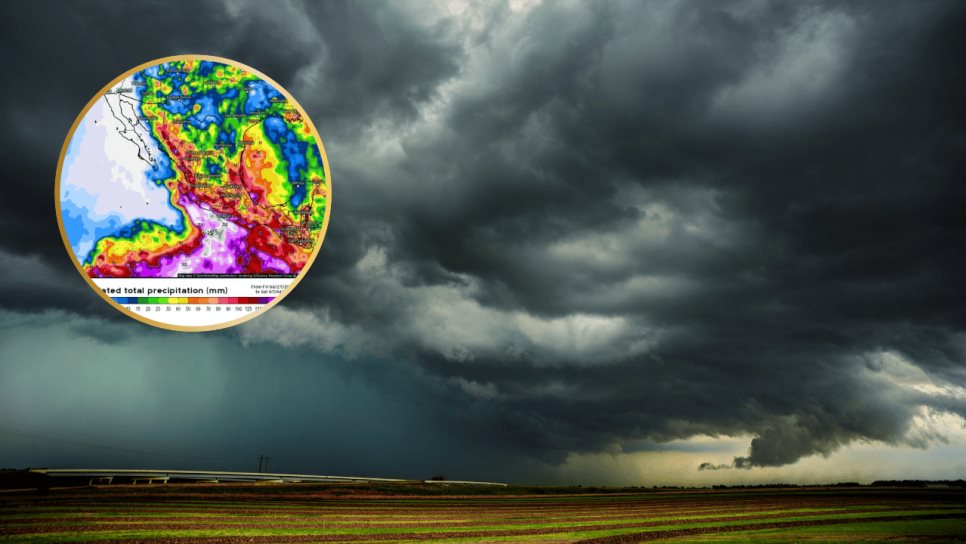 Julio iniciará con lluvias torrenciales en Sinaloa