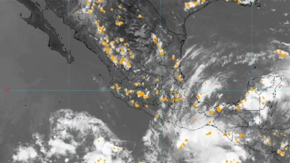 Se registran descargas eléctricas en 23 estados de la República. (FOTO: Conagua).