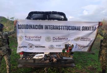 Militares repelen ataque a balazos en El Rosario y logran aseguran armas, municiones y equipo táctico