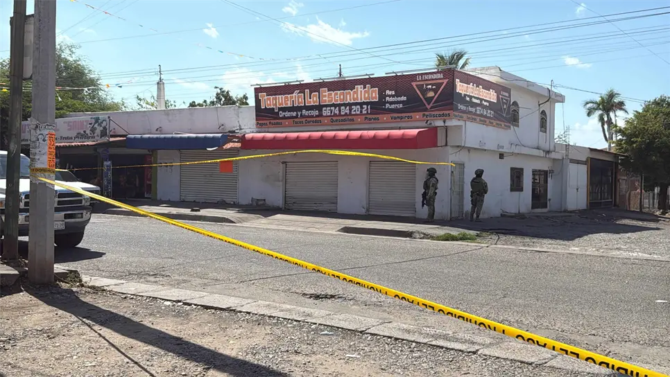 Militares atendieron el reporte. (FOTO: Luis Ramírez).