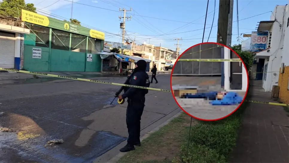 Acribillan a hombre cerca de un hotel en la colonia Benito Juárez, Culiacán