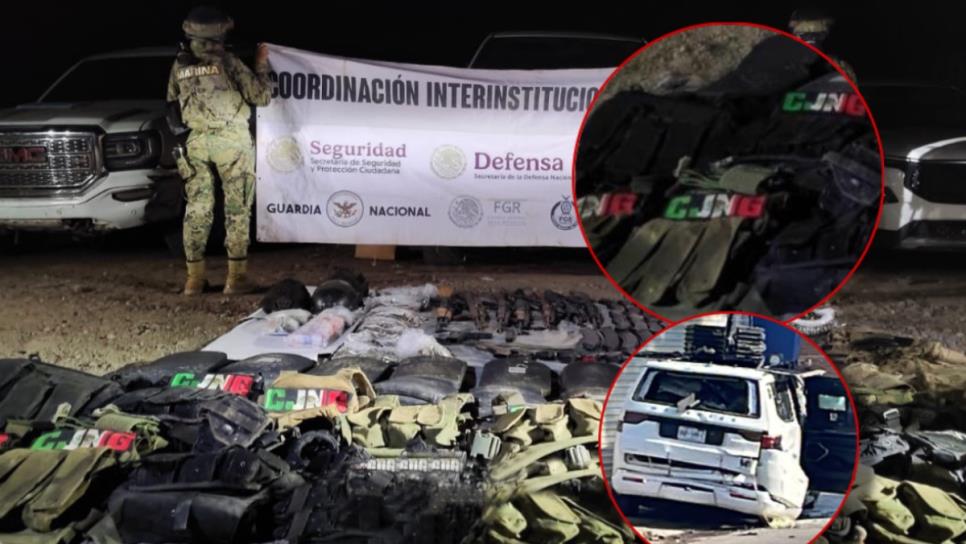 Estos son los indicios del CJNG encontrados durante la guerra en Sinaloa Estos son los indicios del CJNG encontrados durante la guerra en Sinaloa