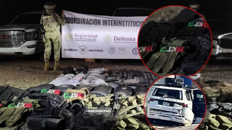 Estos son los indicios del CJNG encontrados durante la guerra en Sinaloa