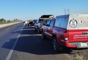 Vehículo fantasma arrolla y mata a un motocicleta en Ruiz Cortines, Guasave