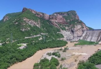 Presa Huites llega al 5.1 % de almacenamiento