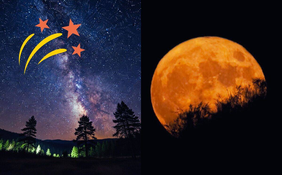 FOTO: Lluvia de estrellas, Luna de Ciervo y Mercurio a la vista: los eventos astronómicos de julio 2025