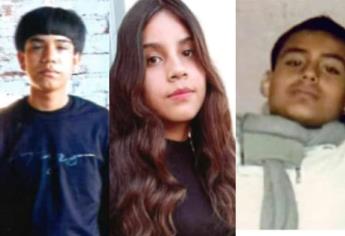 Fiscalía emite Alerta Amber por la desaparición de tres menores de edad