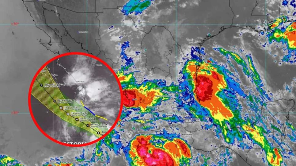 Ciclón "Flossie" provocaría fuertes lluvias en costas mexicanas y alcanzaría categoría de huracán 2