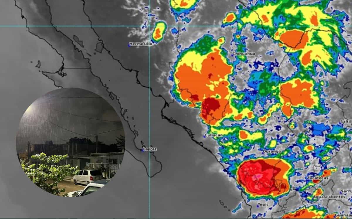 FOTO: Alta probabilidad de lluvias en Mazatlán y otros municipios esta noche