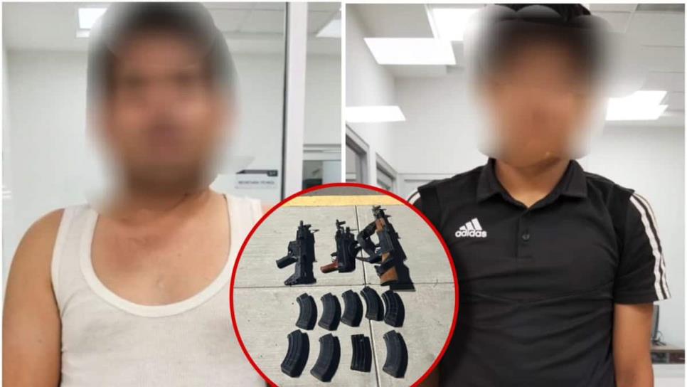 Detienen a tres personas tras enfrentamiento en Lomas de Magisterio de Culiacán