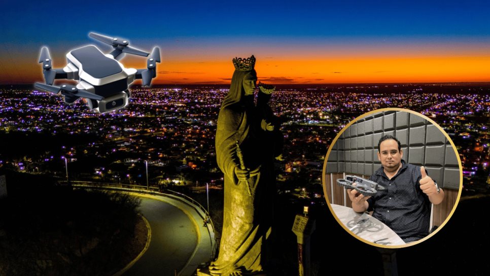 El Patroncito: el joven que conquista Los Mochis desde el cielo con su dron