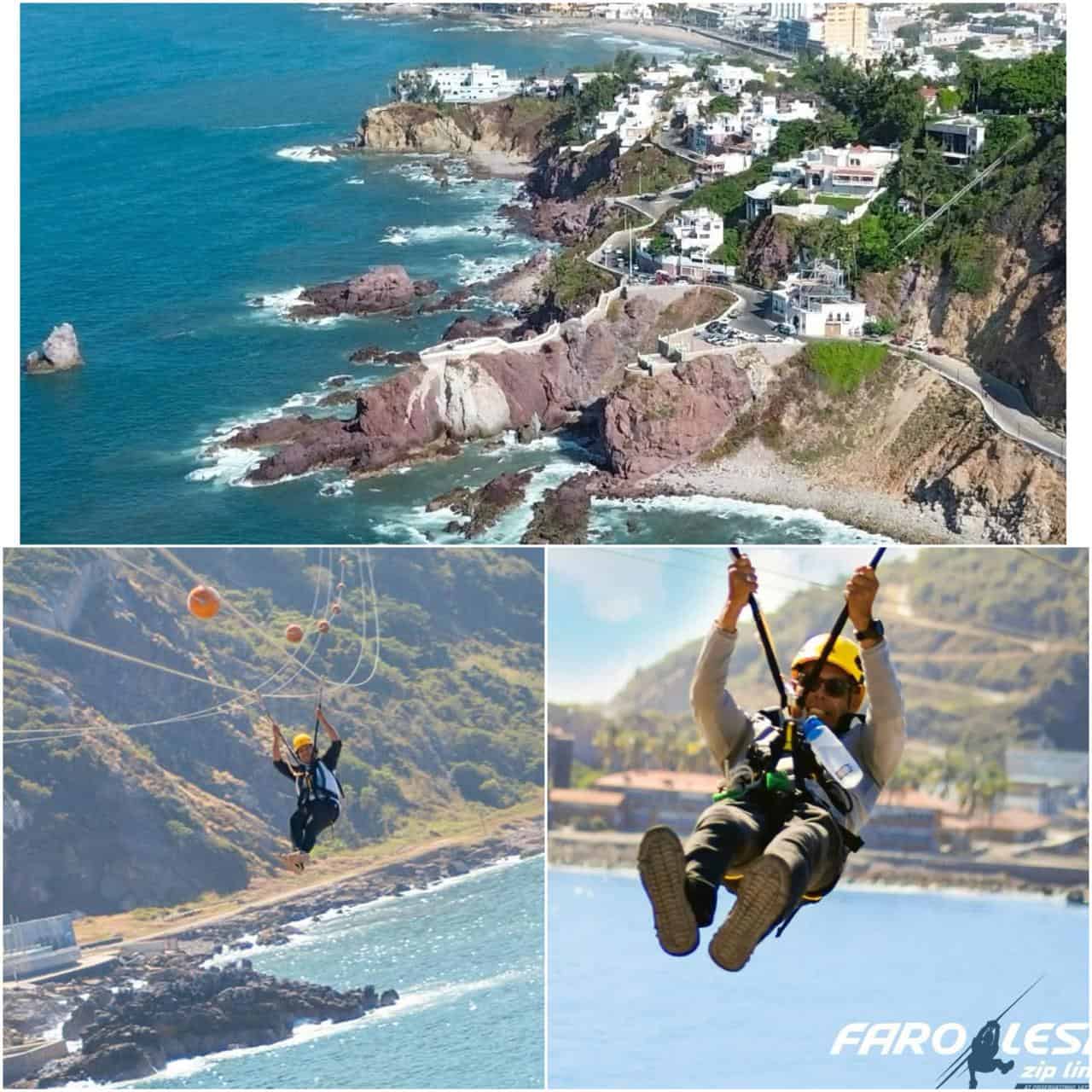 Disfruta de este atractivo y conoce Mazatlán desde las alturas.