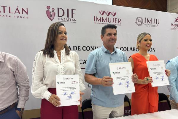 ¿Quieres aprender un oficio? Gobierno de Mazatlán firma convenio con ICATSIN para ampliar talleres comunitarios