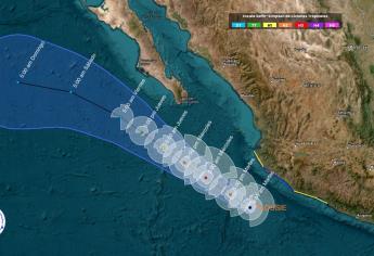 Flossie ya es huracán categoría 2; esta es su ubicación actual en el Océano Pacífico