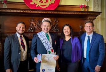 Reconocen a Héctor Limón en la Casa del Estado de Massachusetts por promover la cultura y alegría de Sinaloa