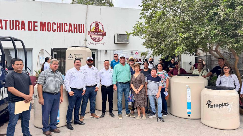 Programa "Cadena de Vivienda y Cadena de Agua" beneficia a familias en El Fuerte