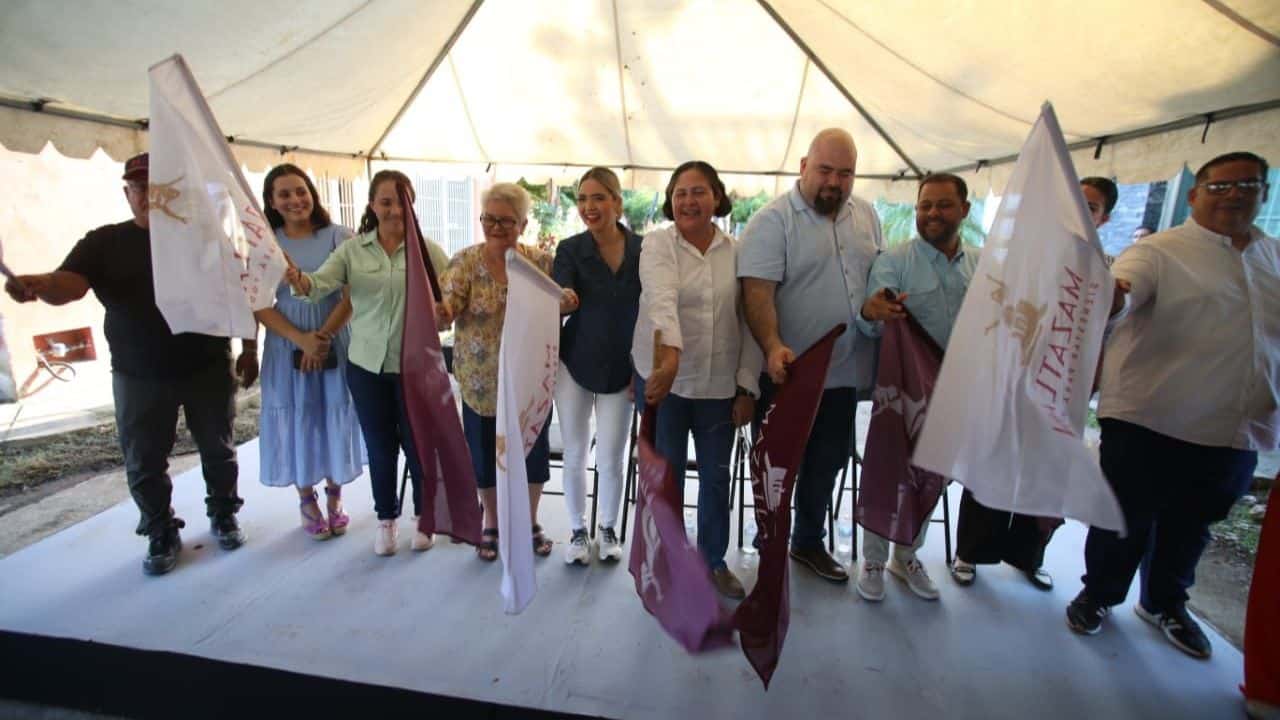 Vecinos del asentamiento agradecieron a la Presidenta Estrella Palacios por esta obra que mucho les hacía falta y que próximamente podrán disfrutar quienes transitan a diario por esta rúa