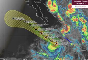 Huracán Flossie cobra fuerza y se intensifica a categoría 3