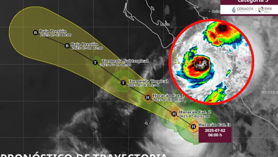 Huracán "Flossie categoría 3 ¿Qué efectos tendrá sobre Sinaloa? Huracán "Flossie categoría 3 ¿Qué efectos tendrá sobre Sinaloa?