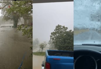 Pobladores de la sierra celebran intensas lluvias en la frontera entre Sinaloa y Chihuahua