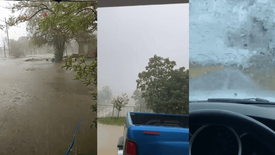 Pobladores de la sierra celebran intensas lluvias en la frontera entre Sinaloa y Chihuahua