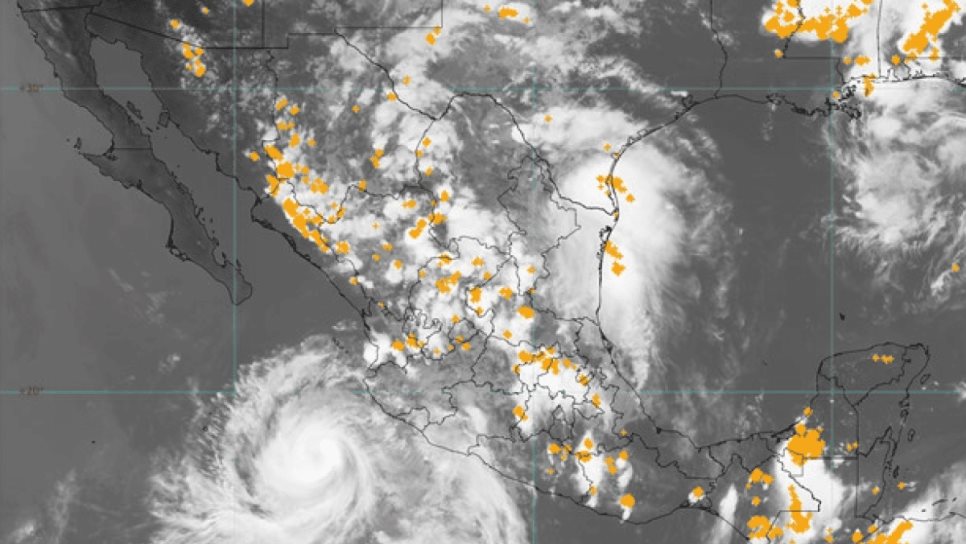 Flossie dejará intensas lluvias en seis estados de México