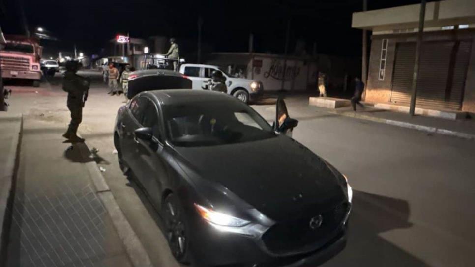 Secretaría de Marina asegura un carro con reporte de robo en la Isla del Bosque, Escuinapa Secretaría de Marina asegura un carro con reporte de robo en la Isla del Bosque, Escuinapa