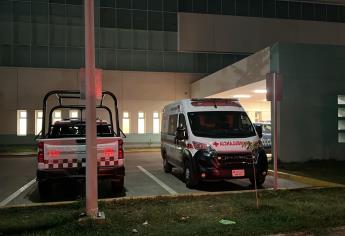 Gatillero herido en balacera llegó muerto en ambulancia al Hospital General: Seguridad Pública Sinaloa