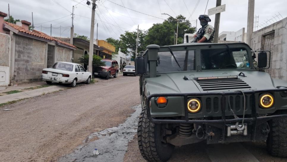 Balean e incendian una casa en el sector Villa Bonita en Culiacán