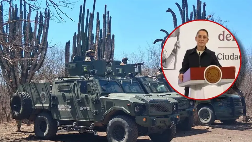 Claudia Sheinbaum anuncia refuerzos en la estrategia de seguridad en Sinaloa