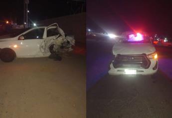 Aparatoso accidente en la México 15 en Batamote, Guasave deja un joven lesionado