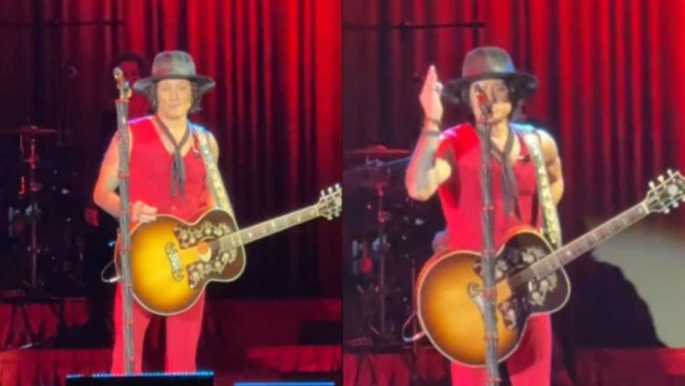 Enrique Bunbury se molesta con público por grabar con celulares y frena concierto | VIDEO Enrique Bunbury se molesta con público por grabar con celulares y frena concierto | VIDEO