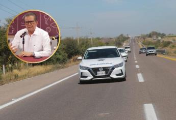 Maxipista Culiacán-Mazatlán registra cero robo de vehículos, asegura Feliciano Castro