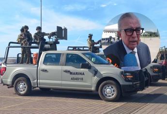 Llegan 400 elementos de la Marina a reforzar la seguridad en Sinaloa 