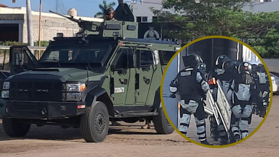 Revisión en el Penal de Culiacán; Más de 100 elementos participan en el operativo Revisión en el Penal de Culiacán; Más de 100 elementos participan en el operativo