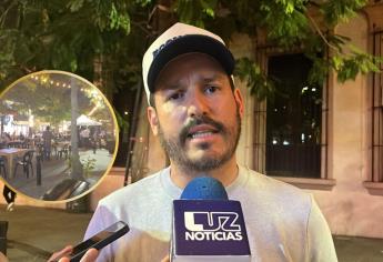 La reactivación del Paseo del Ángel genera un mensaje positivo para Culiacán: Secretario de Economía