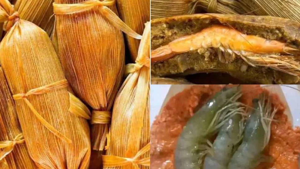 Tamales barbones: manjar sinaloense con camarón entero Tamales barbones: manjar sinaloense con camarón entero